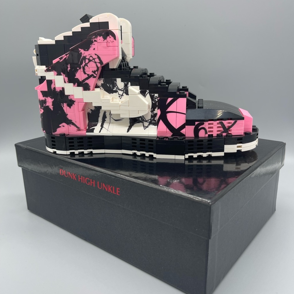 Completed Nike x Futura Dunk High SB ‘Unkle’ Kick Brick Set